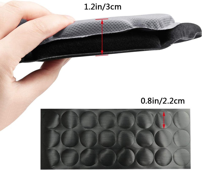 Aoutacc Tactical Airsoft Helmet Pads Internal Memory Foam Foam Protective Cushion Buffer Pad Protection Mat Accessories Liner System for Fast MT MICH IBH AF ACH Helmet - Image 3
